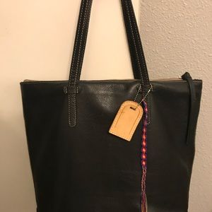 Evie Frida Market Tote by Consuela Black